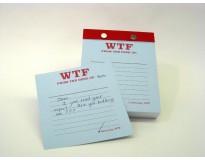WTF Memo Pad